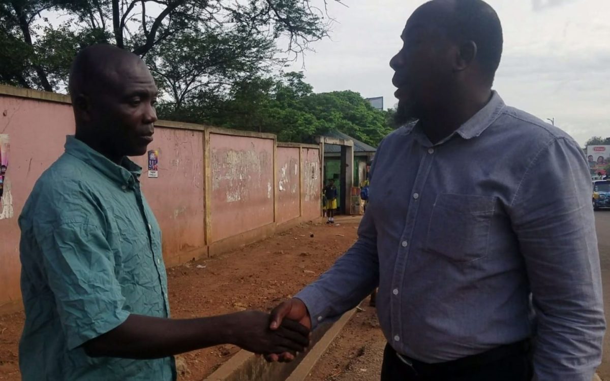 LOMEF RELIEVE A  FATHER OF 10 CHILDREN FROM INCARCERATION